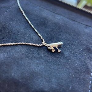 Coqui Frog 🇵🇷 Sterling Silver artisanal necklace pendant jewelry
